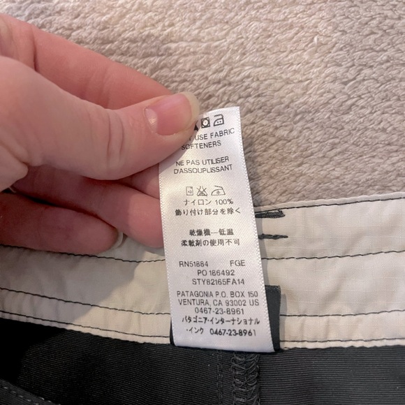 PATAGONIA
Women's Away From Home Pants Dark Grey Size 10 Gorpcore - Picture 4 of 6